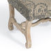 Park Hill Collection Country French Chateau Upholstered Bench EFS06067