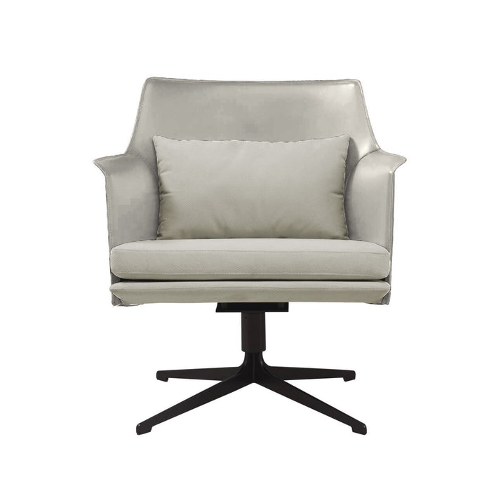 Bellini Modern Living Parma Arm Chair Light Grey Parma LGY