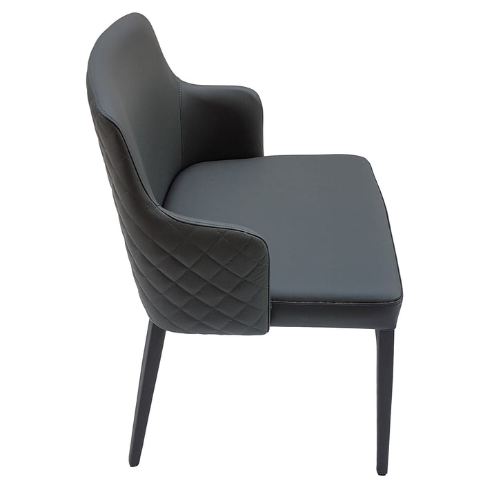 Bellini Modern Living Polly Arm Chair Anthracite Grey Polly-A GRY