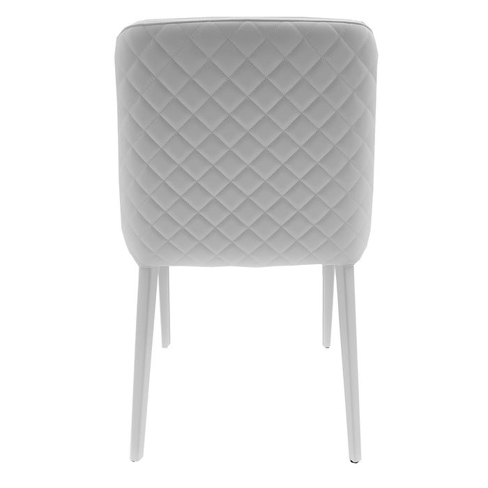 Bellini Modern Living Polly Dining Chair White Polly DC WHT