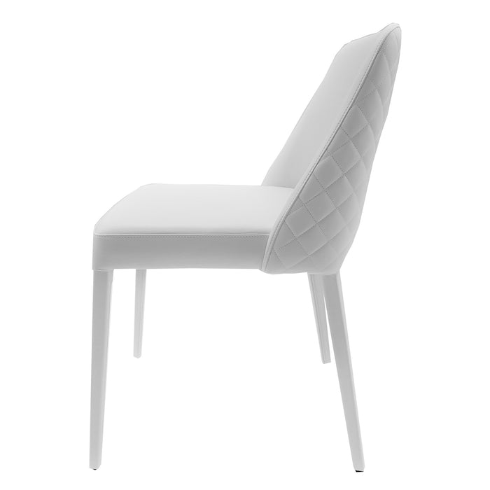 Bellini Modern Living Polly Dining Chair White Polly DC WHT