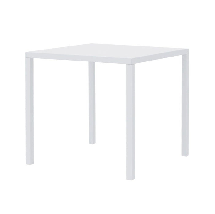 Bellini Modern Living Quatris Self adjustable Square Dining Table White Quatris SQ DT WHT