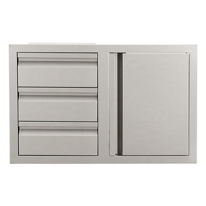 Triple Drawer / Door Combo - VDC2