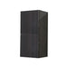 KubeBath Bliss 14" Wide by 24" High Linen Side Cabinet With Two Doors