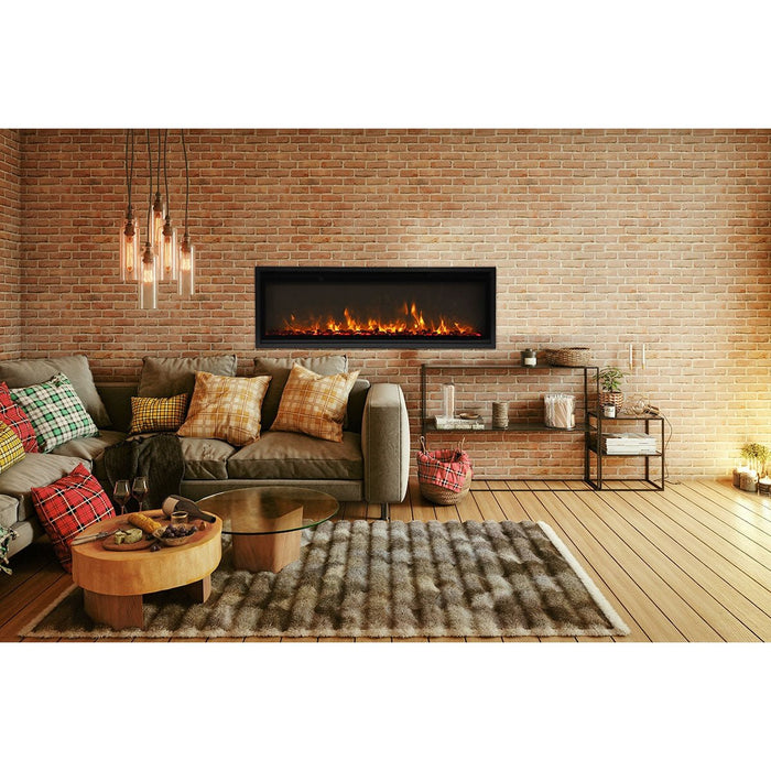 Amantii Symmetry Smart Extra Slim Electric Fireplace