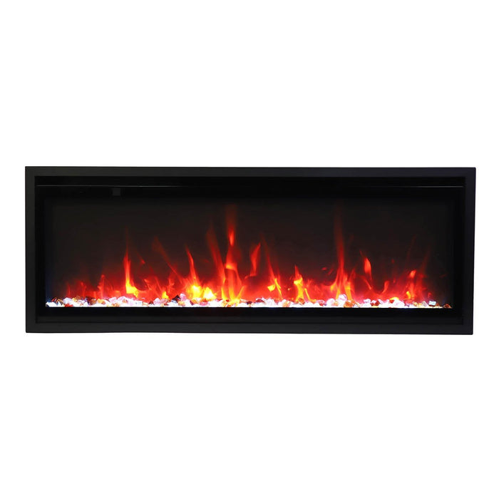 Amantii Symmetry Smart Extra Slim Electric Fireplace