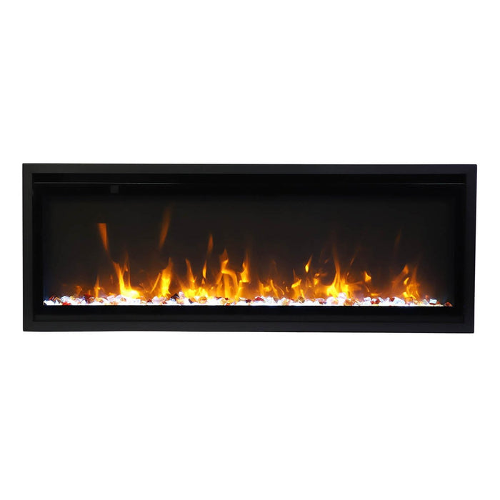 Amantii Symmetry Smart Extra Slim Electric Fireplace