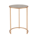 New Pacific Direct Anza Set of 2 Round Faux Shagreen Nesting End Table 1600038