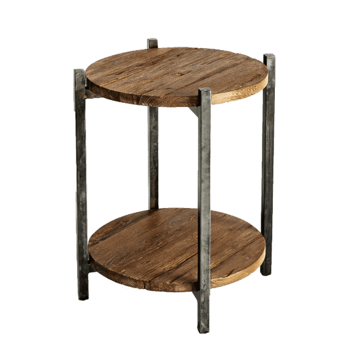 New Pacific Direct Lotta Reclaimed Teak Wood Side/ End Table 9600018