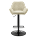 New Pacific Direct Luther Fabric Gaslift Swivel Bar Stool, Set of 2 9300122-528