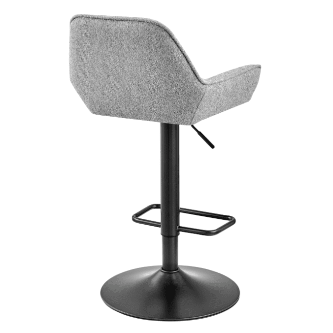 New Pacific Direct Luther Fabric Gaslift Swivel Bar Stool, Set of 2 9300122-529
