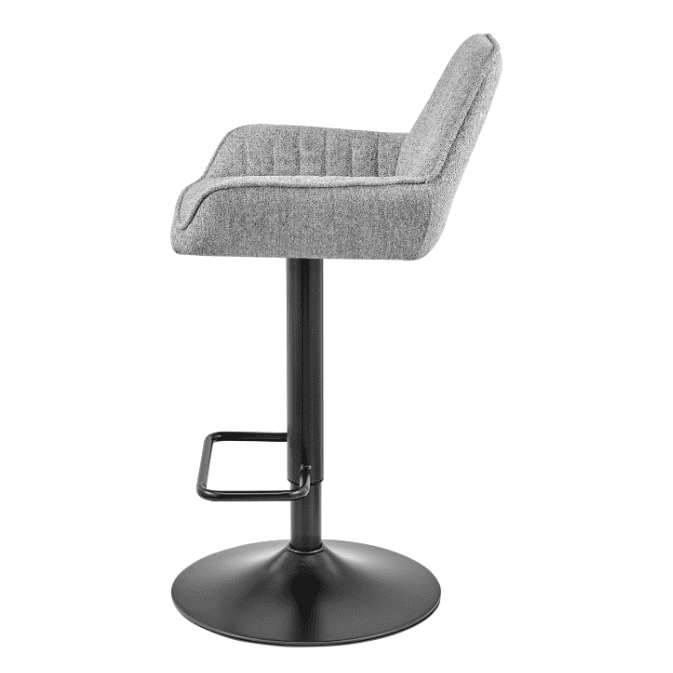 New Pacific Direct Luther Fabric Gaslift Swivel Bar Stool, Set of 2 9300122-529