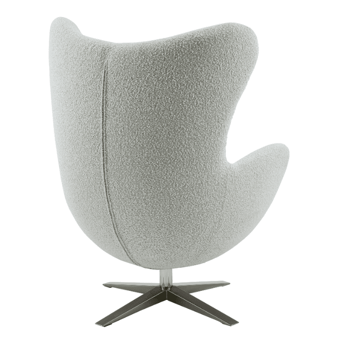 New Pacific Direct Max Fabric Swivel Rocker Accent Arm close-up view