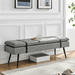 New Pacific Direct Zuney Fabric Bench 1600090-572