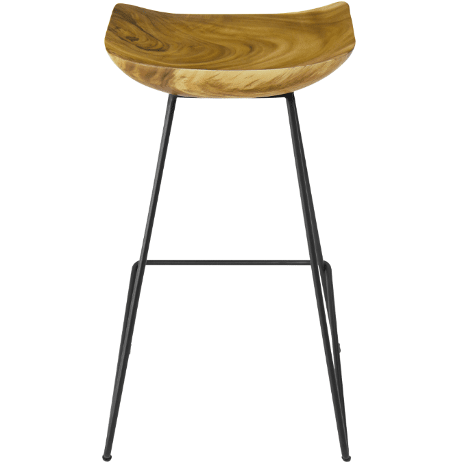 New Pacific Direct Naya Trembesi Counter Stool 1210010