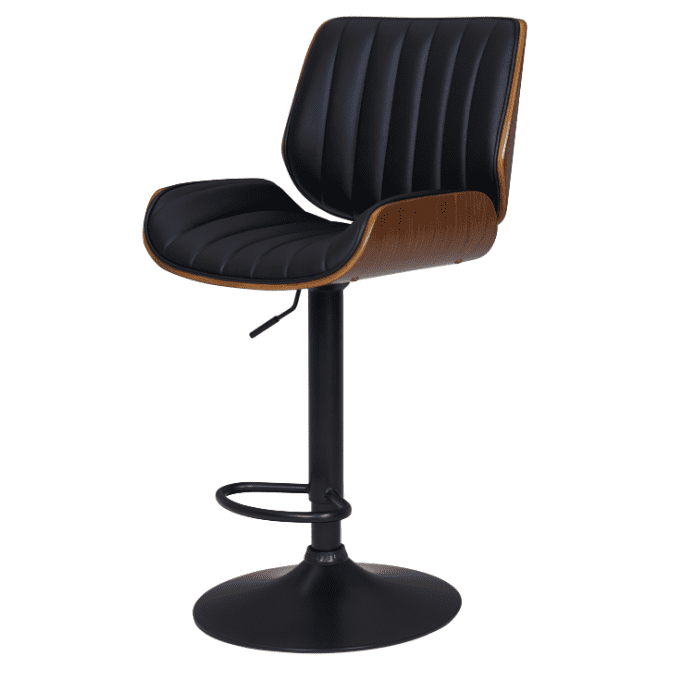 New Pacific Direct Osborne PU Gaslift Bar Stool 1160017-BWL