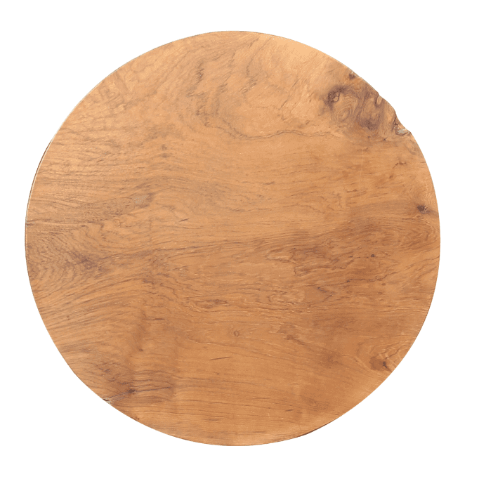 New Pacific Direct Rocky Recycled Teak Root Side/ End Table 30″ size