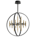 Cyan Design NERO Chandelier 36-Light | Black & Aged Brass 11391