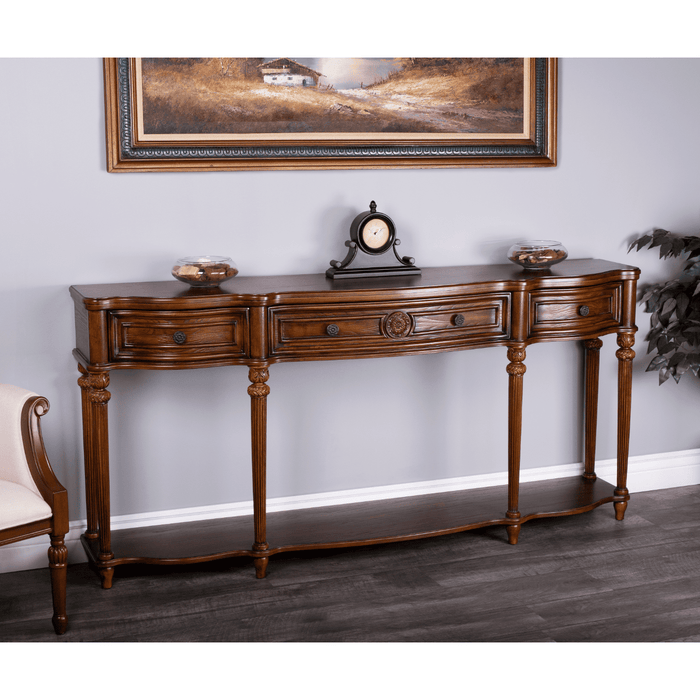 Butler Specialty Company Peyton Console Table, Medium Brown 3028001