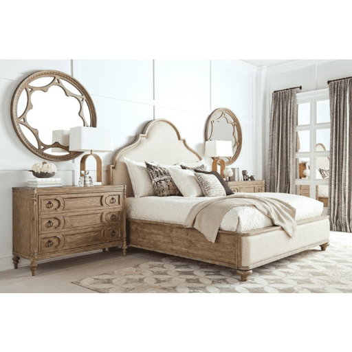 A.R.T. Furniture Architrave King / Cal-King Upholstered Panel Bed Footboard In Brown 277126-2608FB