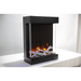 Amantii The Cube 25" 3 Sided Glass Fireplace