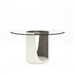 A.R.T. Furniture Blanc Round Dining Table Base In White 289225-1040BS