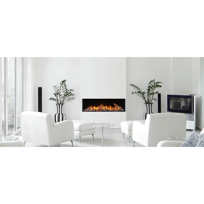 Amantii Extra Slim Indoor or Outdoor Built-In Electric Fireplace