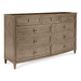 A.R.T. Furniture Edinburg - 3pc King Bed, NS, Dresser 232146-2323S3