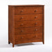 Night and Day Furniture Secrets 5 Drawer Chest