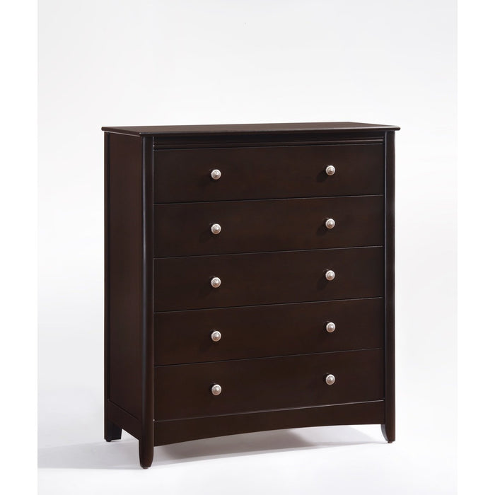 Night and Day Furniture Secrets 5 Drawer Chest