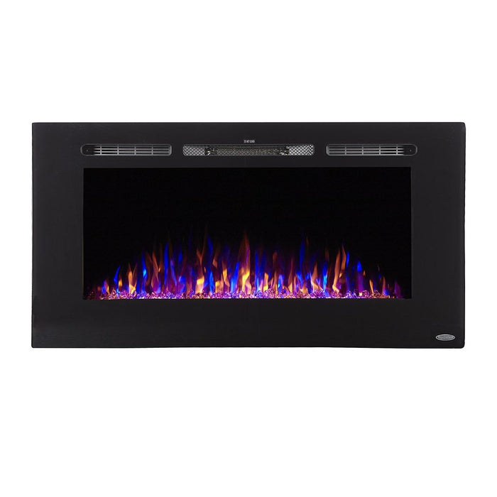 Touchstone Sideline 40 80027 40 Inch Recessed Electric Fireplace
