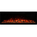 Modern Flames Allwood Wall System in Driftwood Gray | 60'' Spectrum Slimline Electric Fireplace