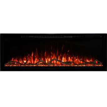 Modern Flames Spectrum Slimline 74'' Wall Mount / Recessed Linear Electric Fireplace