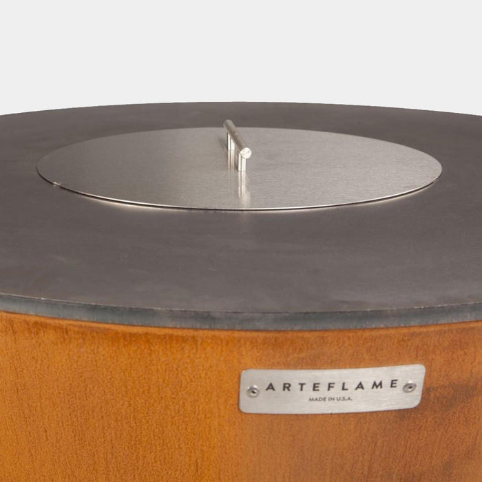 Stainless Center Lid 10”Ø For 20" Arteflame Grills