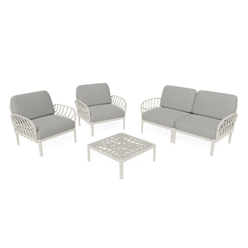 Strata Furniture Dahlia Patio Loveseat and Chair Group ODALCCTWG