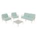 Strata Furniture Dahlia Patio Loveseat and Chair Group ODALCCTWM