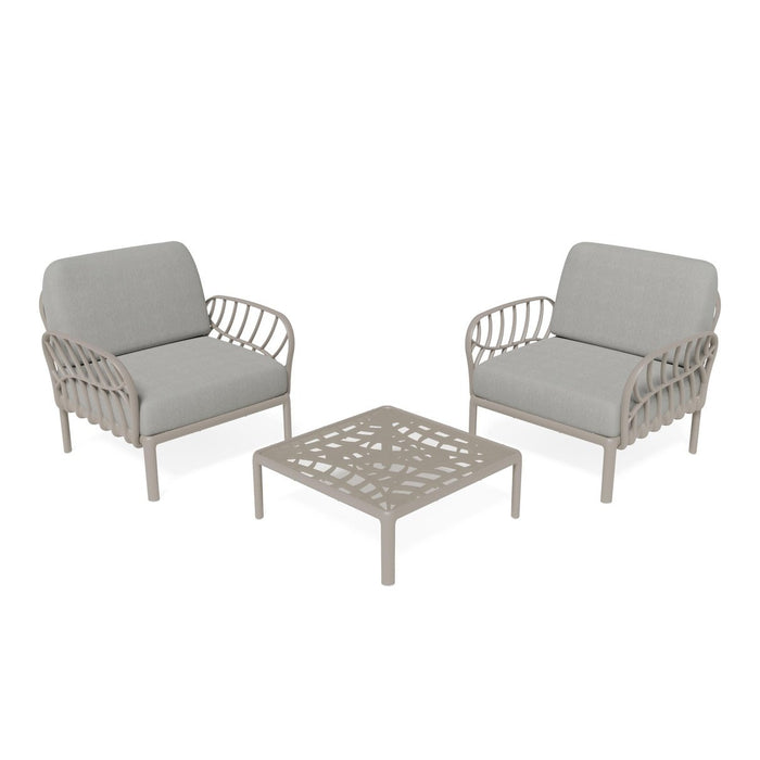 Strata Furniture Dahlia Patio Set Chairs and Table ODACCTGG