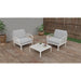 Strata Furniture Dahlia Patio Set Chairs and Table ODACCTWG