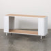 Sullivans Modern Mid-Century Wooden Long Sofa Couch Console Table