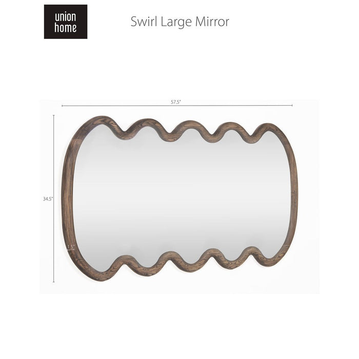 Union Home Swirl Large Mirror BDM00168