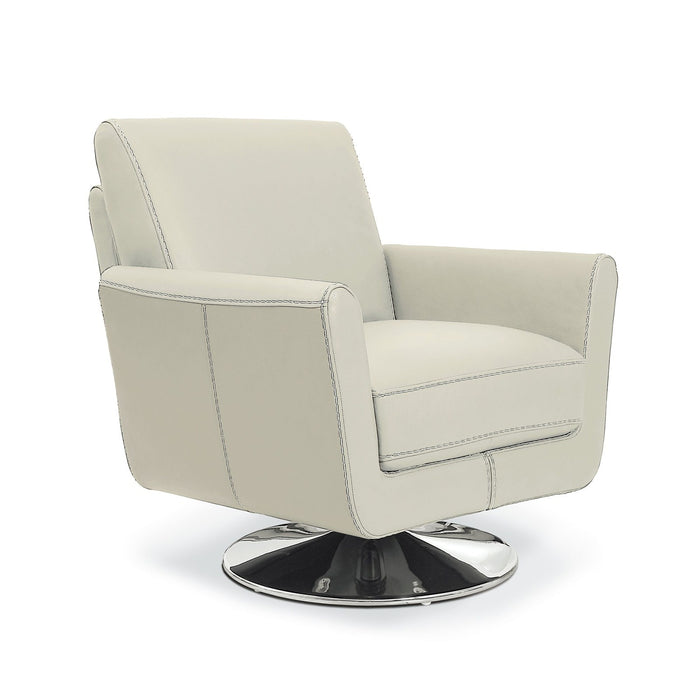 Bellini Modern Living Syria Swivel Chair Light Grey CAT 35. COL 35602 Syria LGY