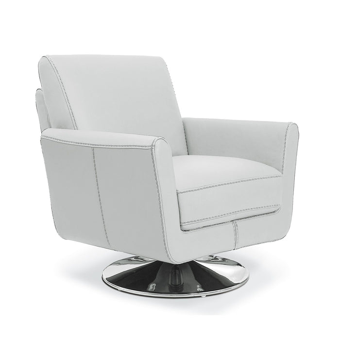 Bellini Modern Living Syria Swivel Chair White CAT 35. COL 35612 Syria WHT