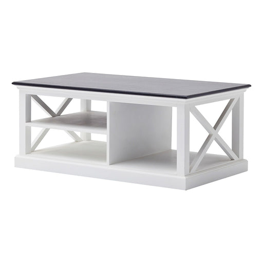 NovaSolo Halifax Large TV Stand Entertainment Center Two-tone CA592-180