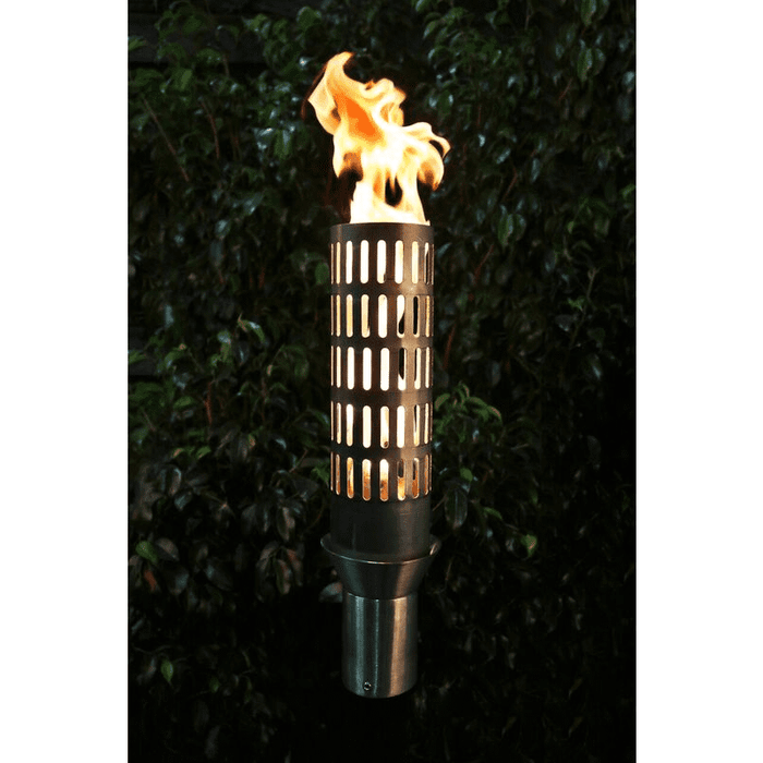 The Outdoor Plus Vent Fire Torch - Stainless Stee