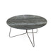 Bellini Modern Living Tracy Coffee Table 35" Black Marble Top Tracy CT 35 BLK