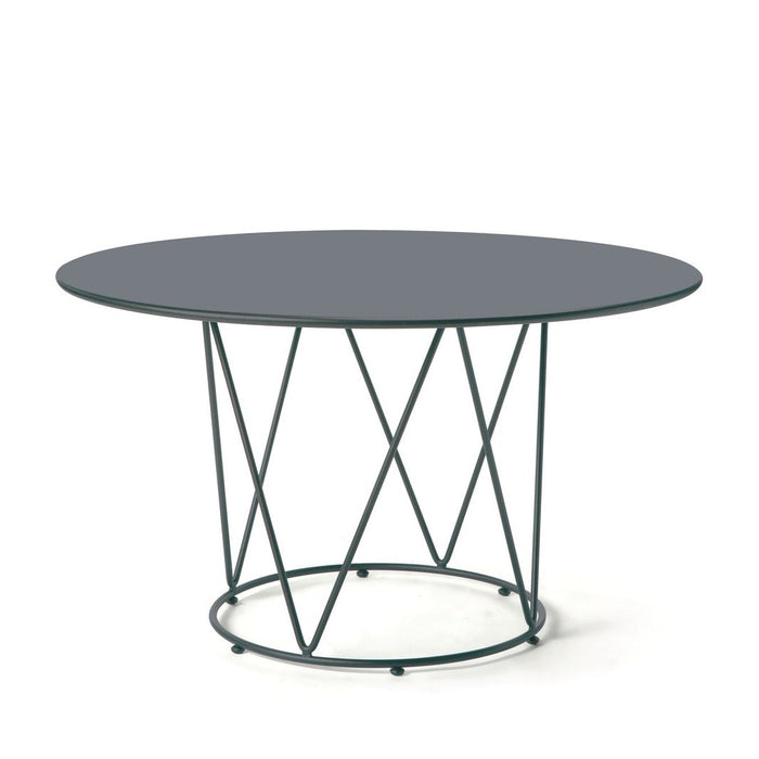 Bellini Modern Living Lucy Round Dining Table Grey Lucy RD DT 43 GRY