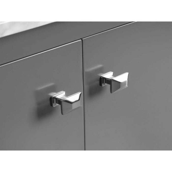 Ancerre Kayleigh 48 in. Single Bath Vanity Set with Italian Carrara White Marble Vanity top and White Undermount Basin