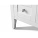 Ancerre Maili 60 in. Double Bath Vanity Set with Italian Carrara White Marble Vanity top and White Undermount Basin