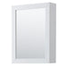 Wyndham Collection Daria 80 Inch Double Bathroom Vanity in White, No Countertop, No Sink