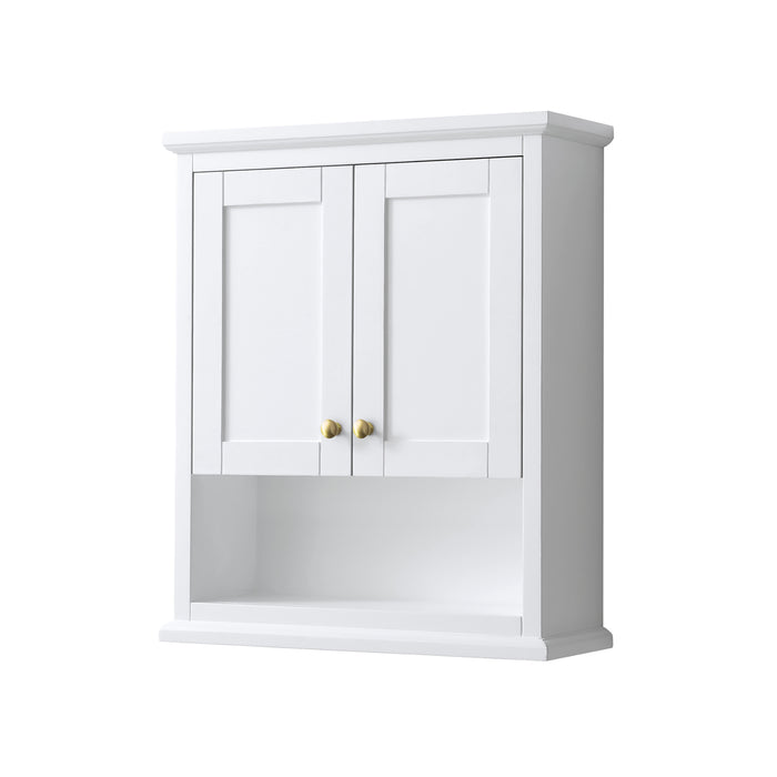Wyndham Collection Avery Over-the-Toilet Bathroom Wall-Mounted Storage Cabinet